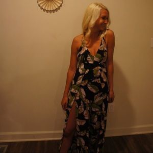 Lulus leafy jumpsuit